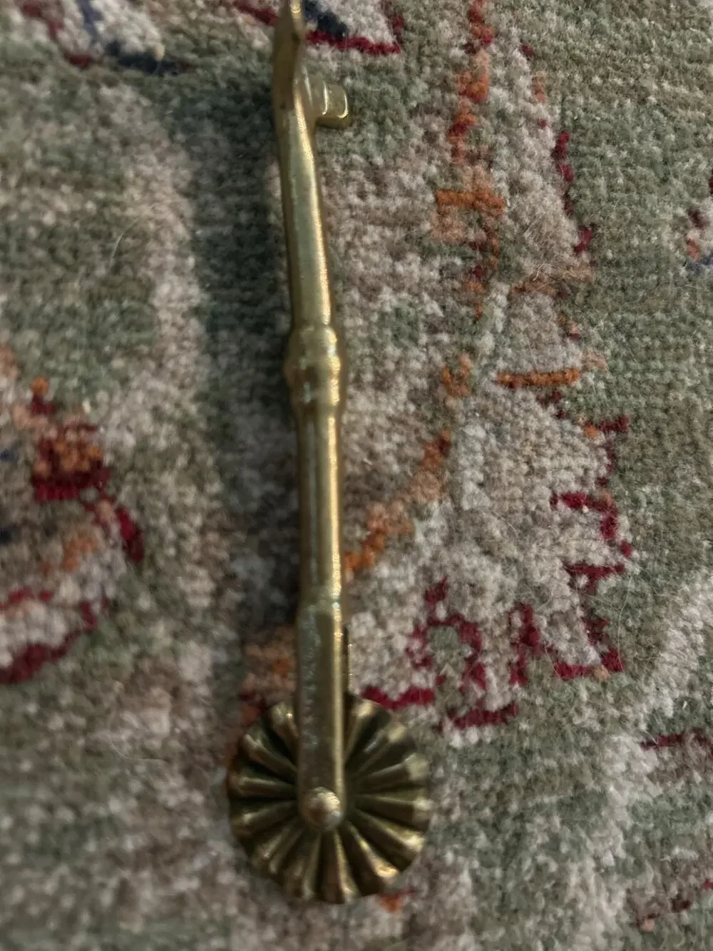 Attention Foodies. 19th century brass pasta Jugger/pie crust crimper
